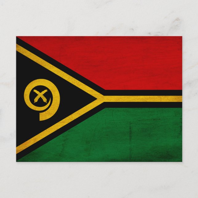 Postal Bandera de Vanuatu (Anverso)