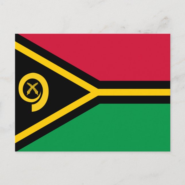 Postal Bandera de Vanuatu (Anverso)