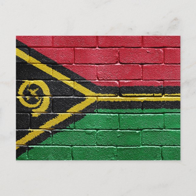 Postal Bandera de Vanuatu (Anverso)