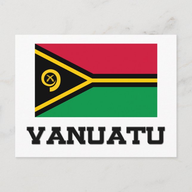 Postal Bandera de Vanuatu (Anverso)