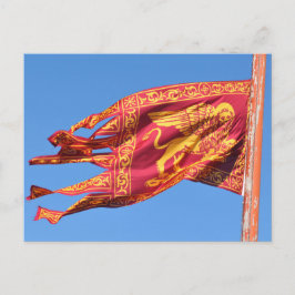 Postal Bandera de Venecia