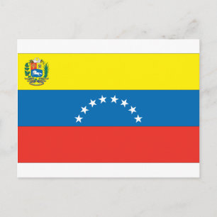 Postal Bandera de Venezuela