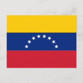 Postal Bandera de Venezuela