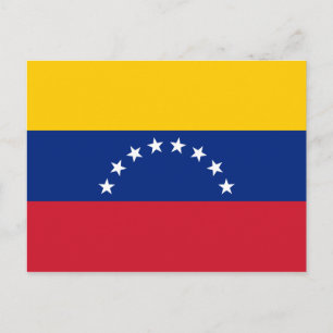 Postal Bandera de Venezuela