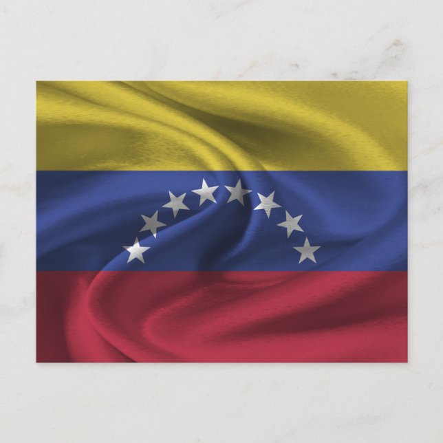 Postal Bandera de Venezuela (Anverso)