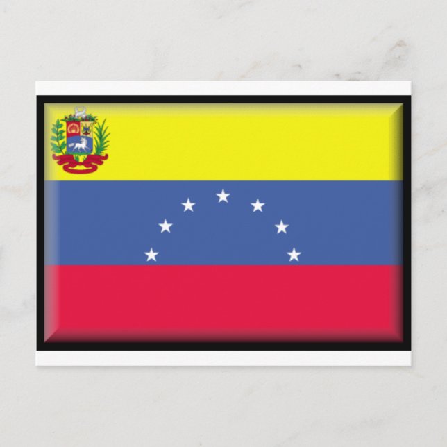 Postal Bandera de Venezuela (Anverso)