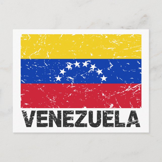 Postal Bandera de Venezuela (Anverso)