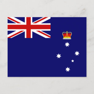 Postal Bandera de Victoria, Australia