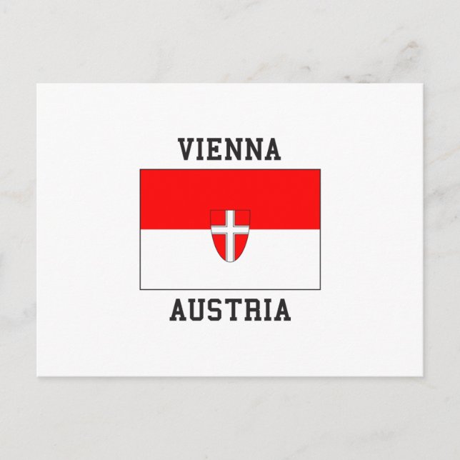 Postal Bandera de Viena (Anverso)
