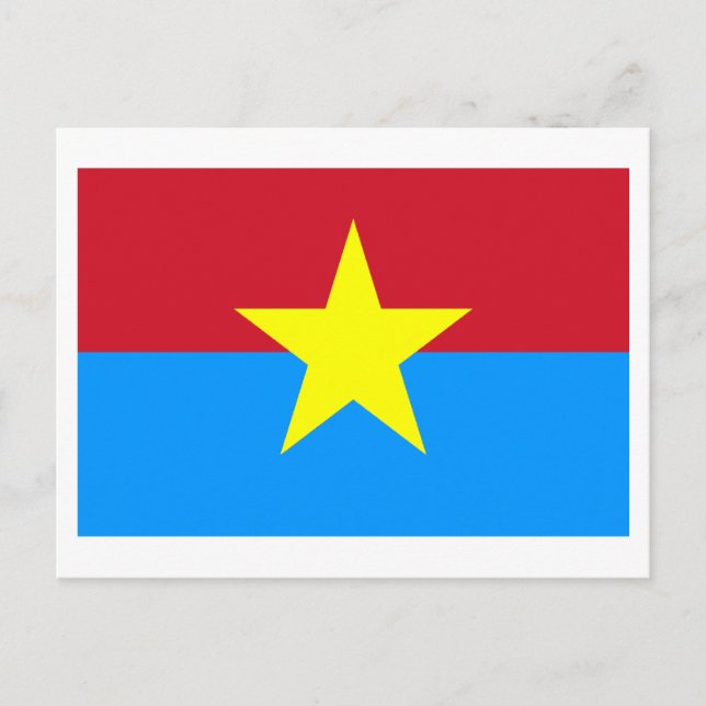 Postal Bandera de Viet Cong (Anverso)