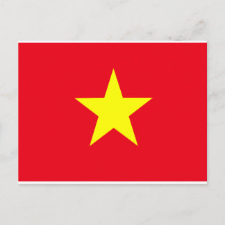 Postal Bandera de Vietnam