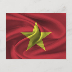 Postal Bandera de Vietnam