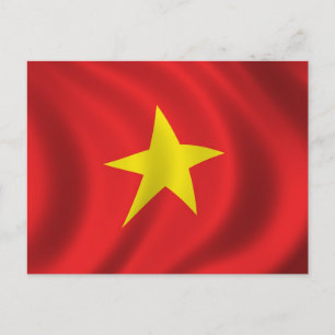 Postal Bandera de Vietnam
