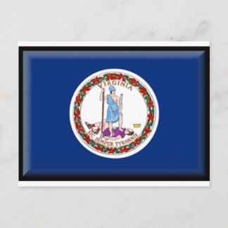 Postal Bandera de Virginia