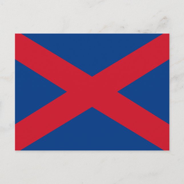 Postal Bandera de Voortrekker (Anverso)