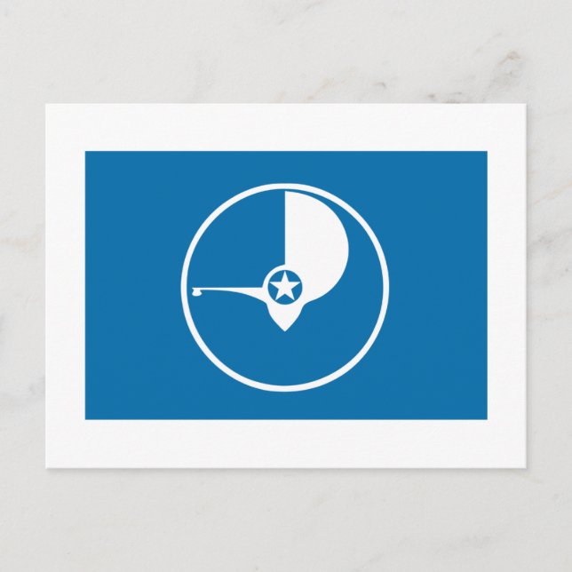 Postal Bandera de Yap (Anverso)