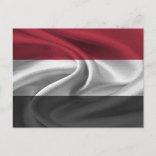 Postal Bandera de Yemen