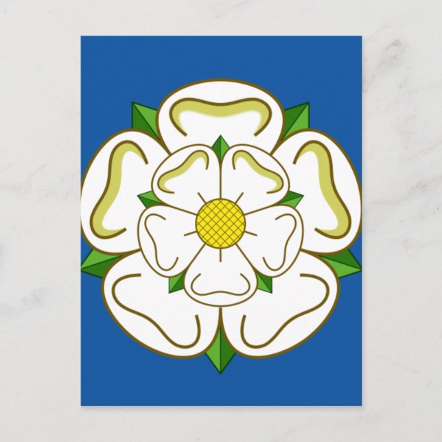 Postal Bandera de Yorkshire (Anverso)