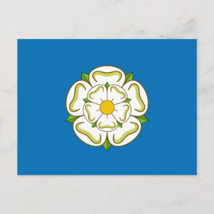 Postal Bandera de Yorkshire (condado de Inglés)