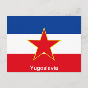 Postal Bandera de Yugoslavia