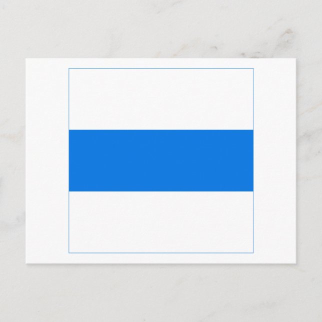 Postal Bandera de Zug (Anverso)