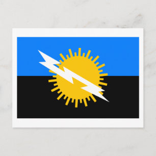 Postal Bandera de Zulia