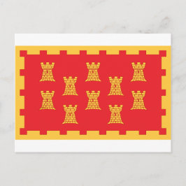Postal Bandera del Condado del Gran Manchester