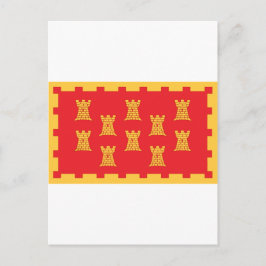 Postal Bandera del Condado del Gran Manchester