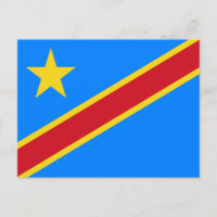 Bandera del Congo Kinshasa