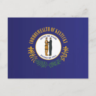 Postal Bandera del Estado de Kentucky, Estados Unidos