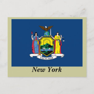 Postal Bandera del Estado de Nueva York