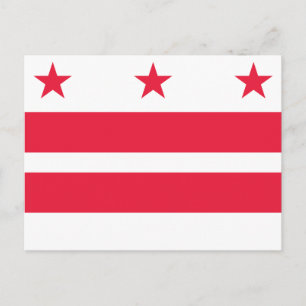Postal Bandera del estado de Washington Viajes