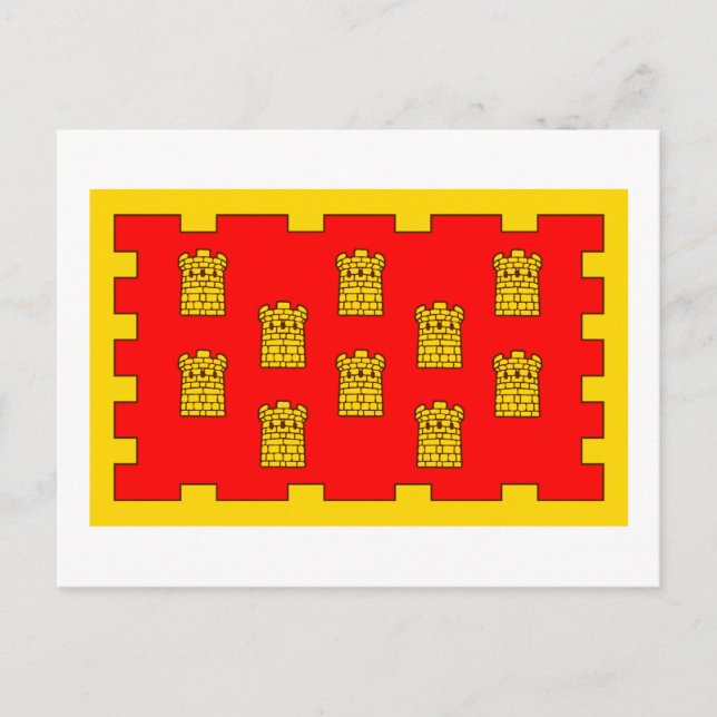 Postal Bandera del Gran Manchester (Anverso)