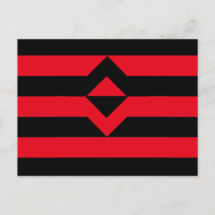 Postal Bandera del Orgullo del Puño