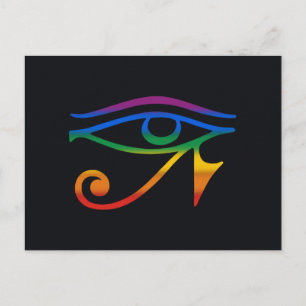Postal Bandera del Orgullo Gay Goth