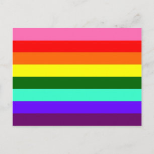 Postal Bandera del Orgullo Gay Original