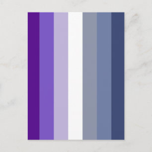 Postal Bandera del Orgullo Lesbiana Butch