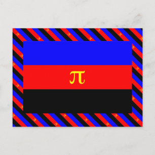 Postal Bandera del Orgullo Poliamoroso