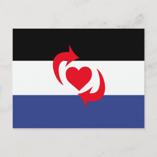 Postal Bandera del Orgullo Switch