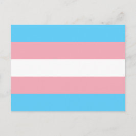 Postal Bandera del Orgullo Trans (Orgullo Transgénero)