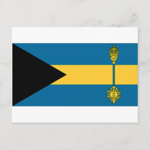 Postal Bandera del Primer Ministro de las Bahamas