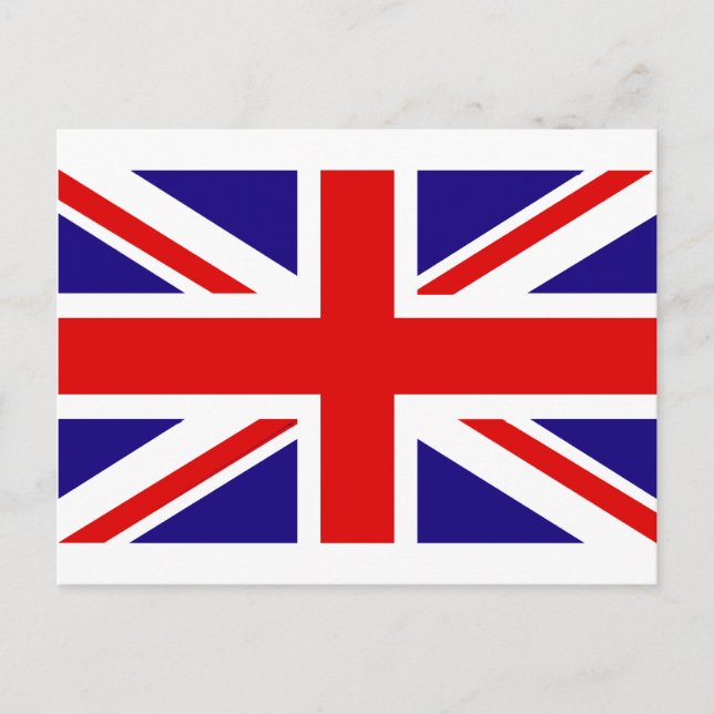 Postal Bandera del Reino Unido (Anverso)