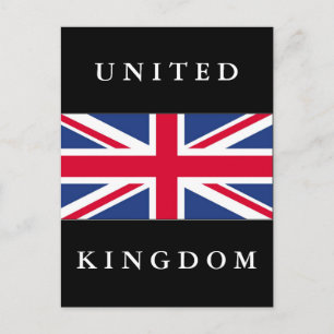 Postal Bandera del Reino Unido