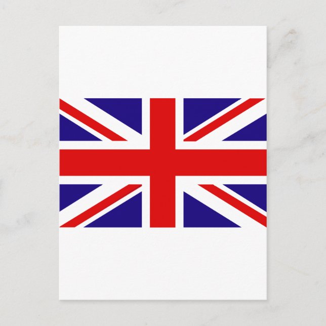 Postal Bandera del Reino Unido (Anverso)