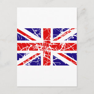Postal Bandera del Reino Unido