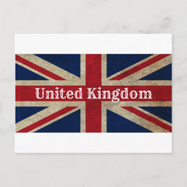 Postal Bandera del Reino Unido con problemas