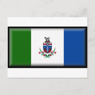 Postal Bandera del Yukón (Canadá)