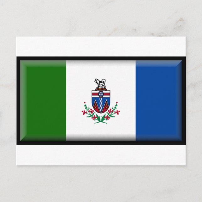 Postal Bandera del Yukón (Canadá) (Anverso)