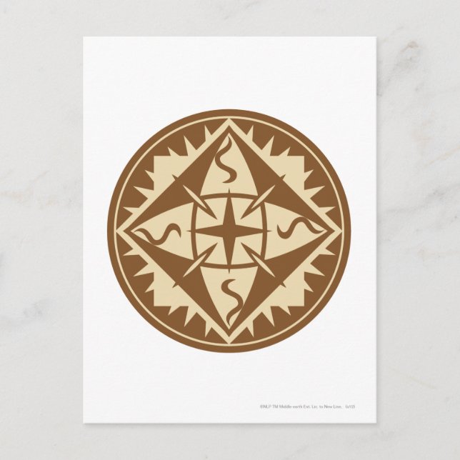 Postal Bandera Elve (Anverso)