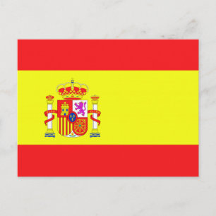 Postal Bandera española